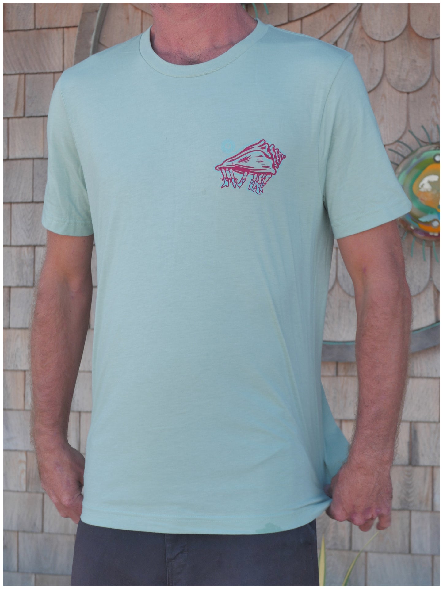 sea foam conky tonk t-shirt