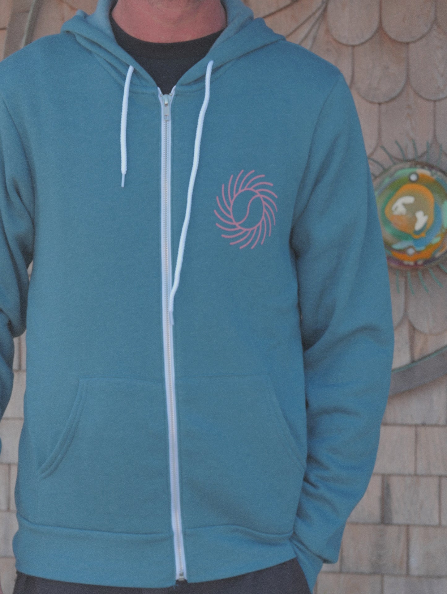 Teal Hoodie